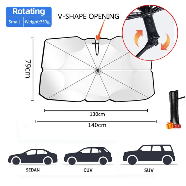 Car Sun Shade Protector Parasol for DENZA