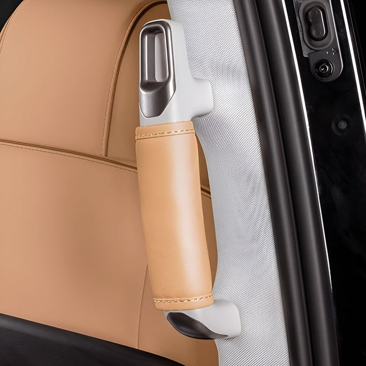 Middle Door Handle Leather Cover for DENZA D9