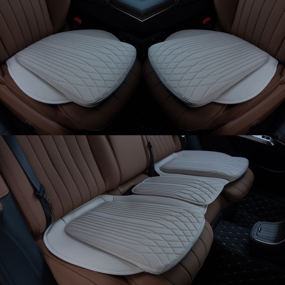 DENZA Napa Leather Seat Cushion